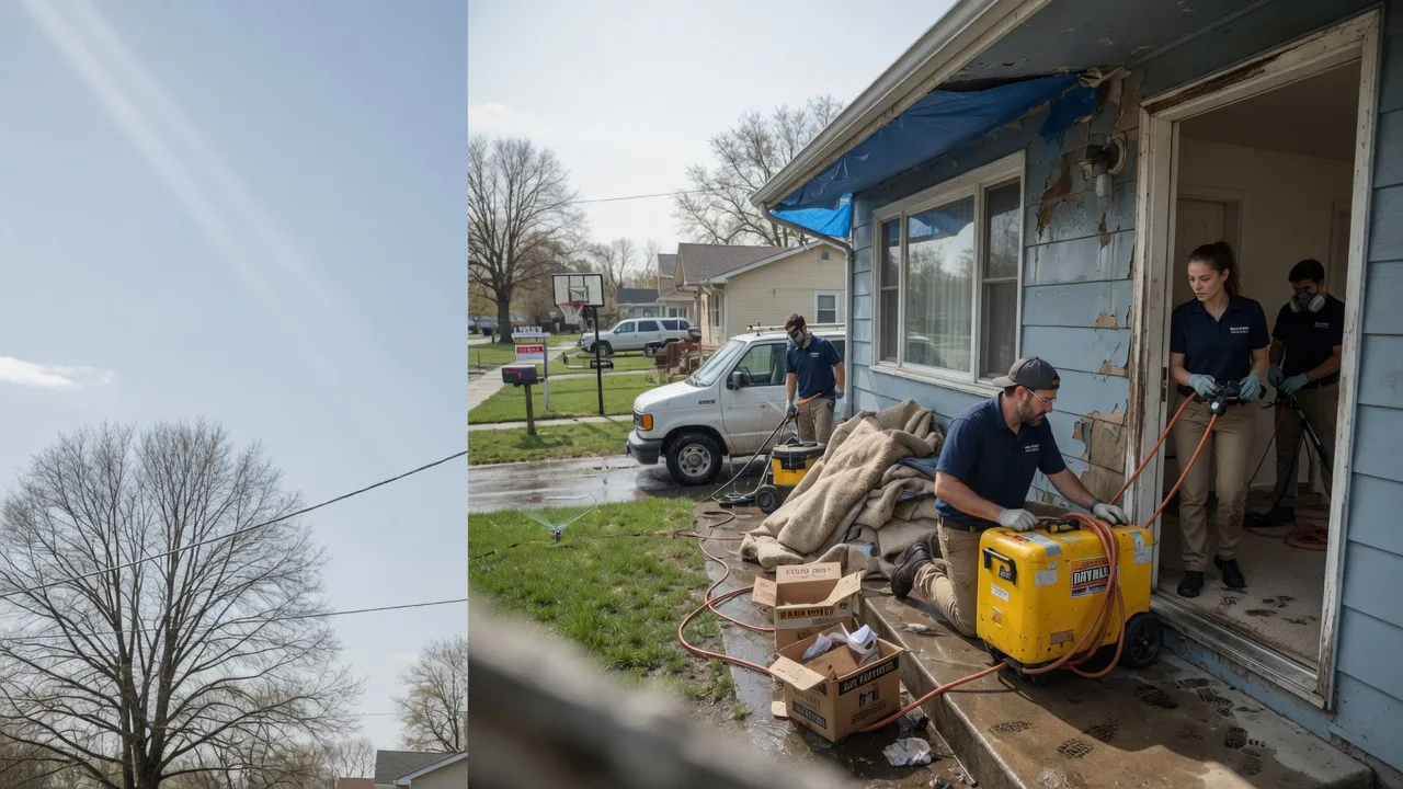 Basement Flood Cleanup in Steinauer, NE near me
